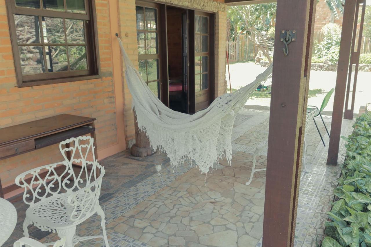 Em Tiradentes, Minas Gerais, Casa Tipica E Espacosa Em Terreno Arborizado Bagian luar foto